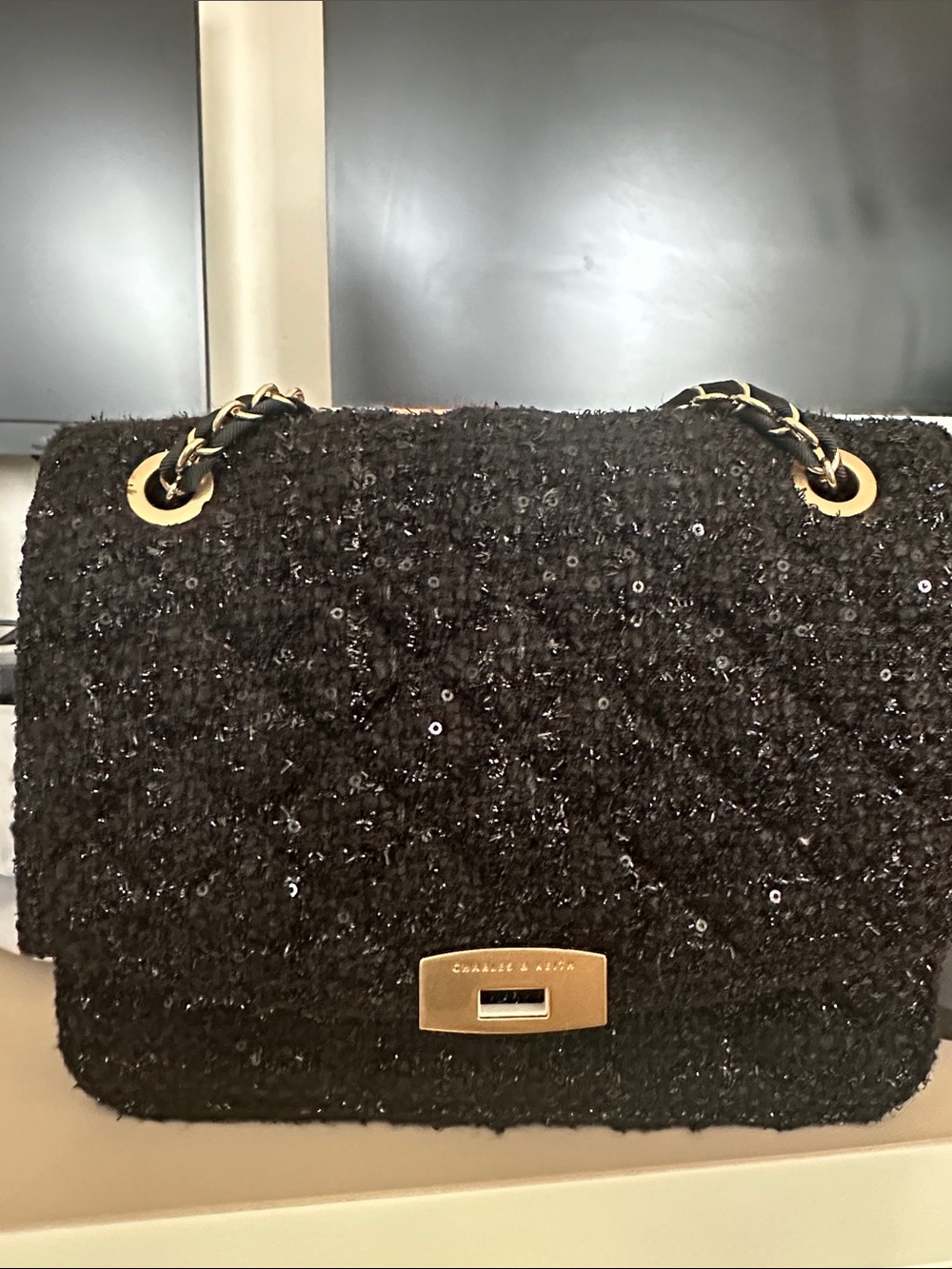 Elegant Black Women's Shoulder Bag